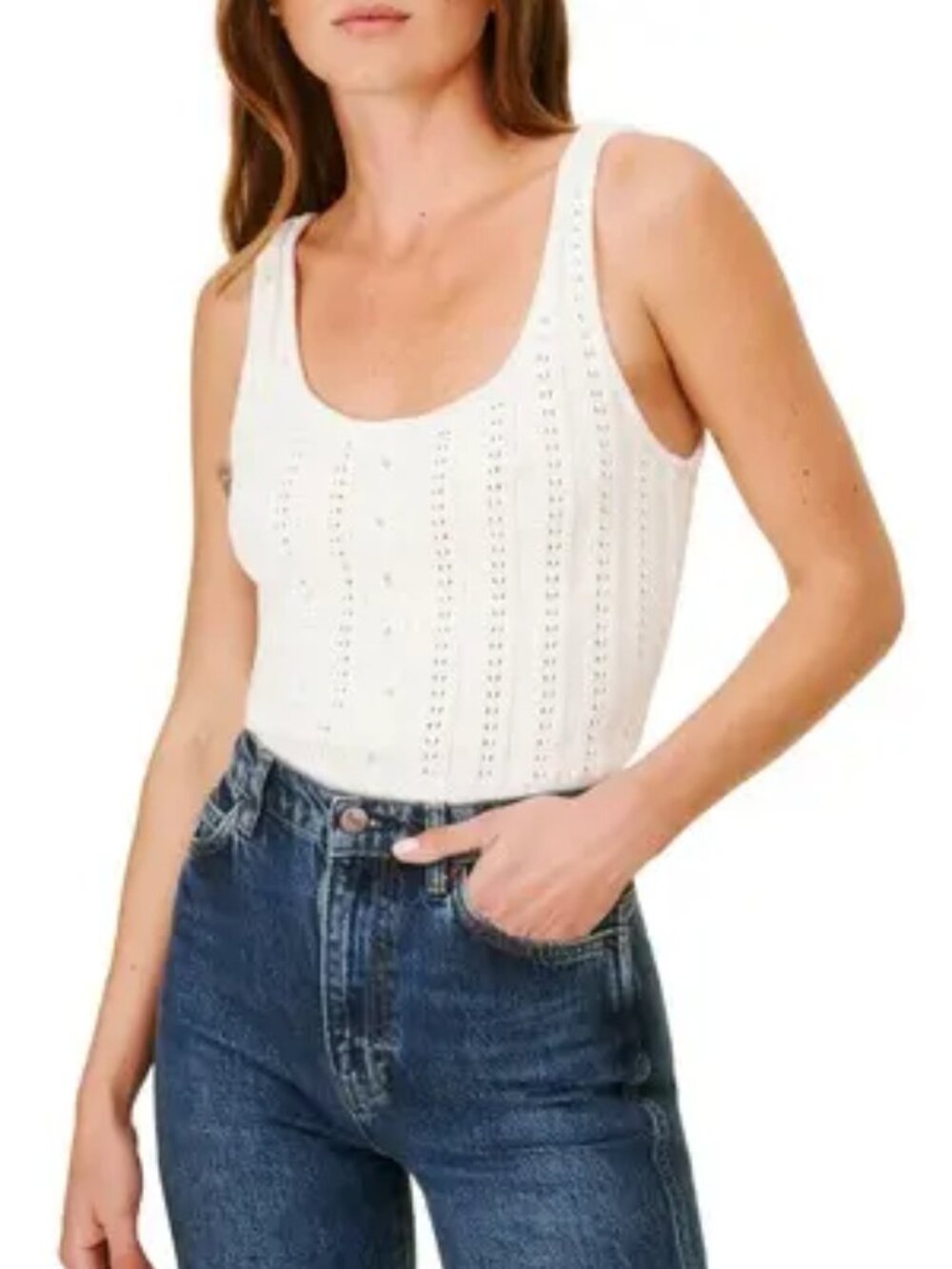 NWOT Reformation Dios Sweater Tank Top size S